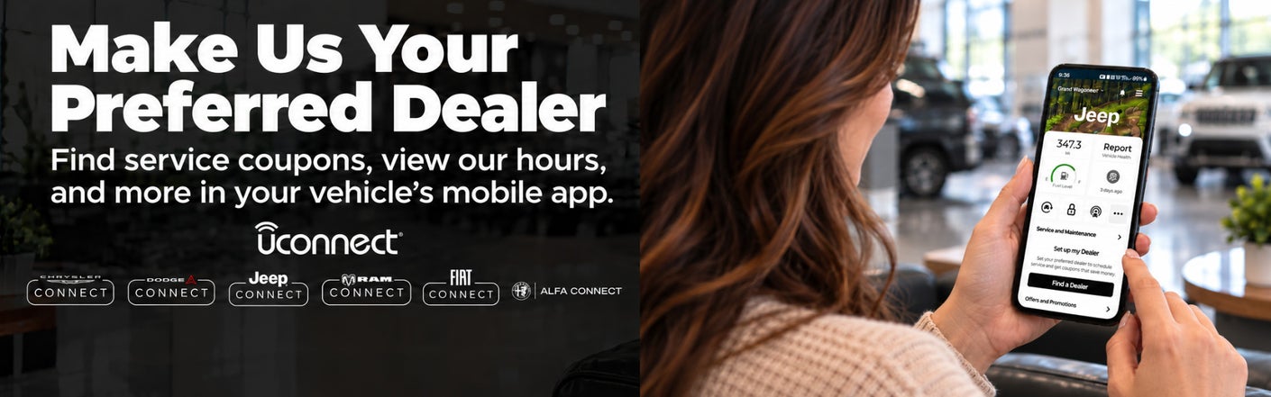 uconnect® make us your preferred dealer | Longley Bros Inc in Fulton NY