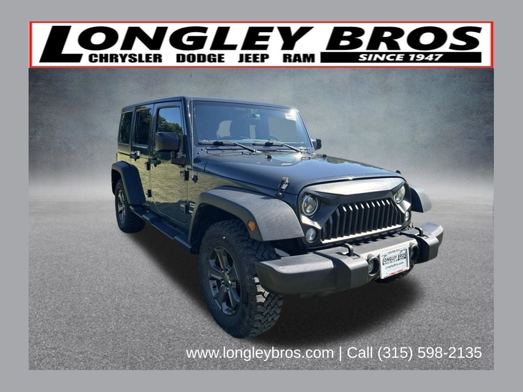2017 Jeep Wrangler Unlimited Sport
