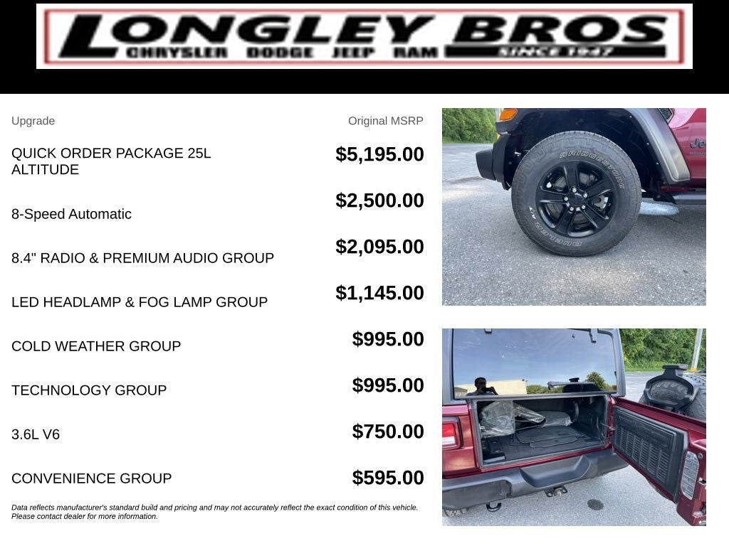 2021 Jeep Wrangler Unlimited Sport Altitude