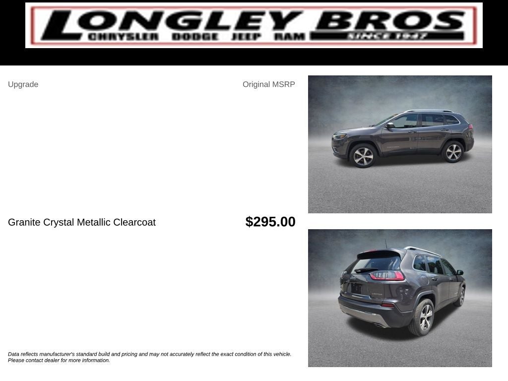 2021 Jeep Cherokee Limited