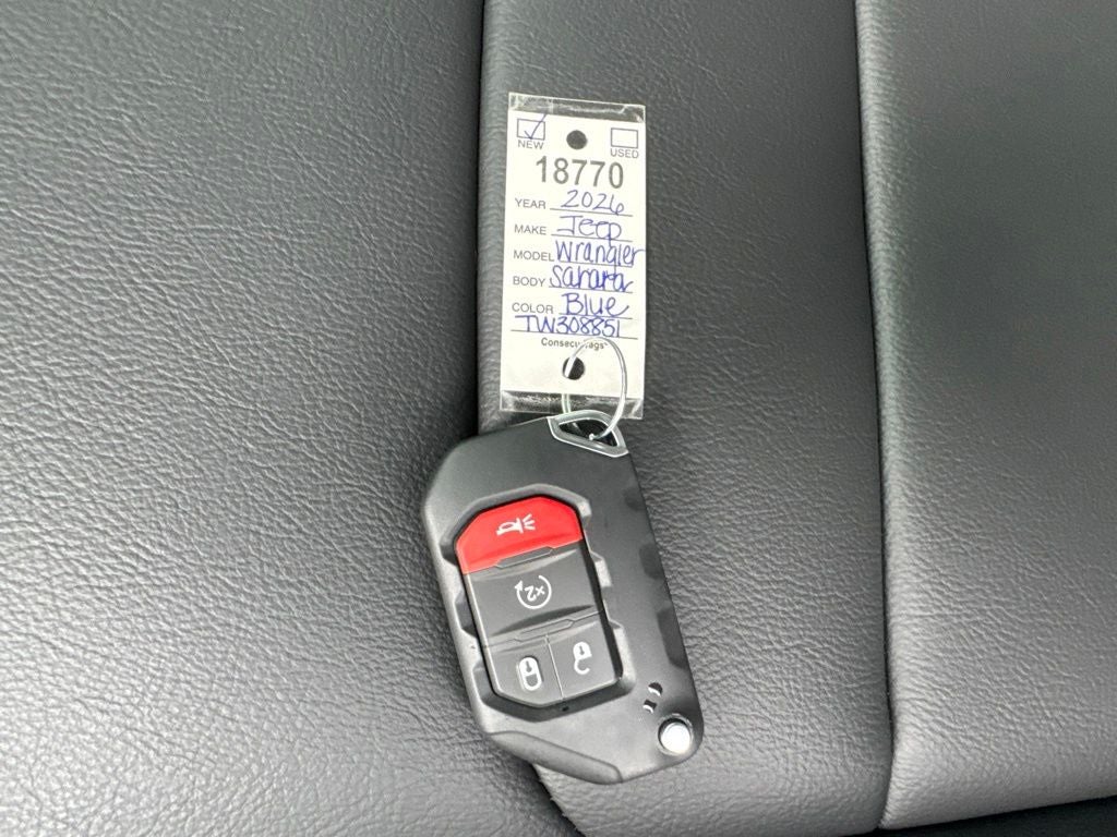 2026 Jeep Wrangler Sahara