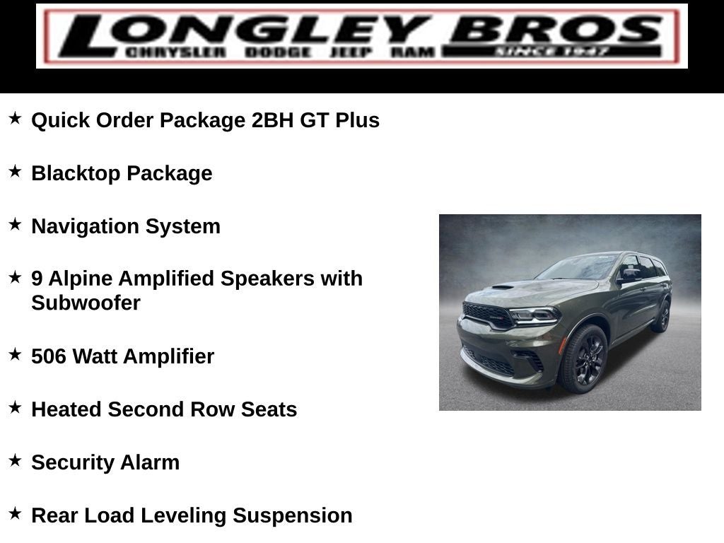 2026 Dodge Durango GT Plus