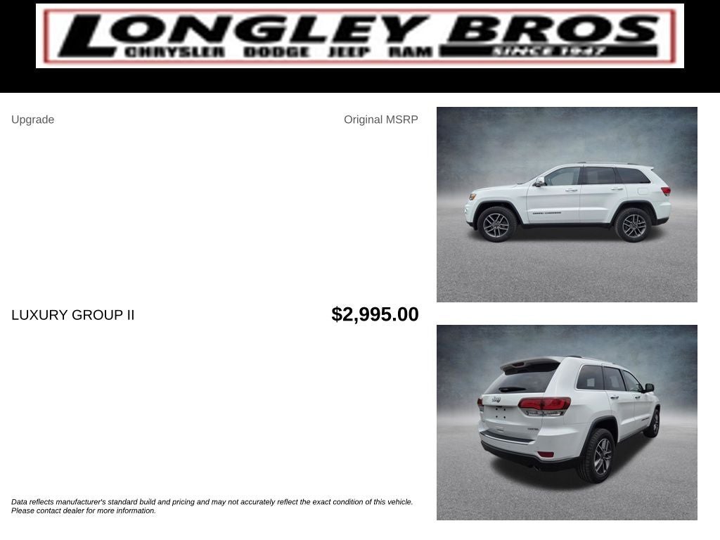 2020 Jeep Grand Cherokee Limited