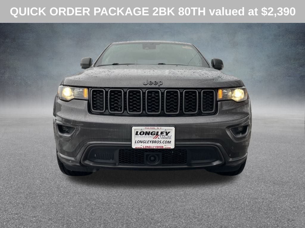 2021 Jeep Grand Cherokee 80th Anniversary Edition