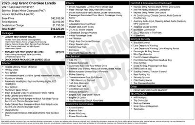 2023 Jeep Grand Cherokee Laredo