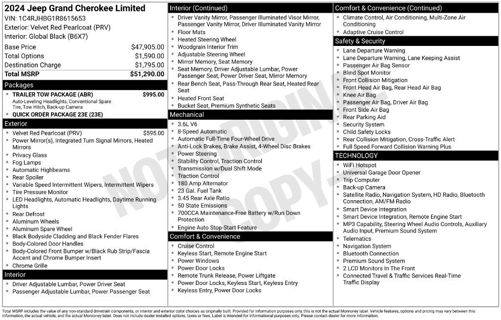 2024 Jeep Grand Cherokee Limited