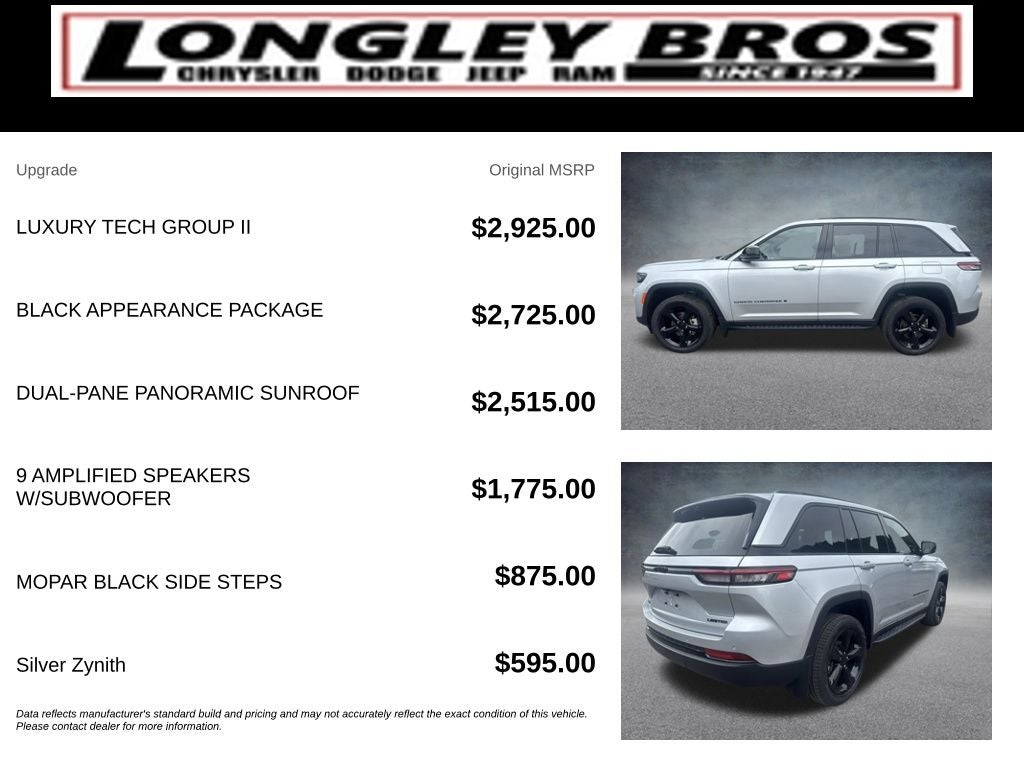 2025 Jeep Grand Cherokee Limited
