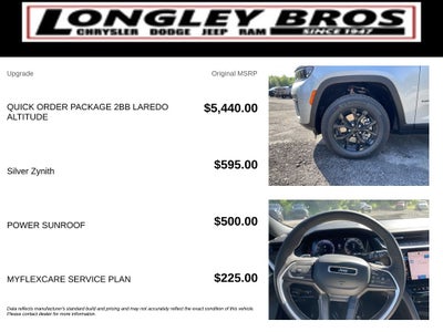2026 Jeep Grand Cherokee L Laredo Altitude