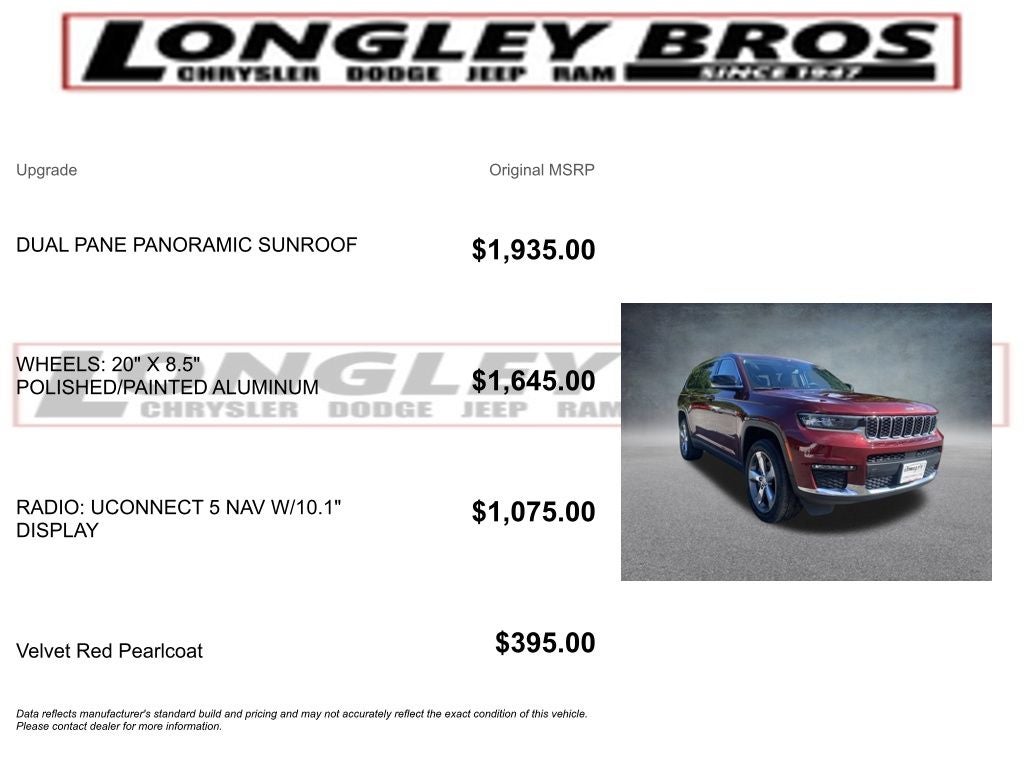 2022 Jeep Grand Cherokee L Limited