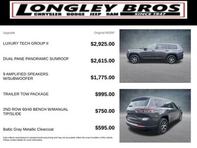 2025 Jeep Grand Cherokee L Limited