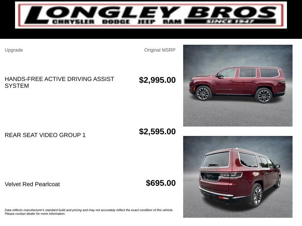 2025 Jeep Grand Wagoneer Series III