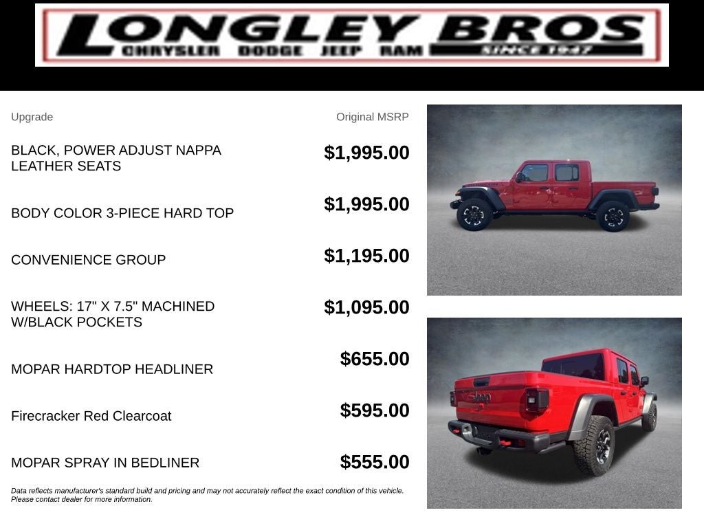 2025 Jeep Gladiator Rubicon