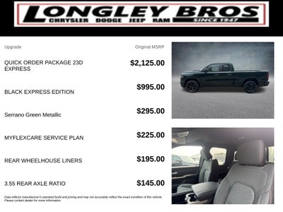 2026 RAM 1500 Express