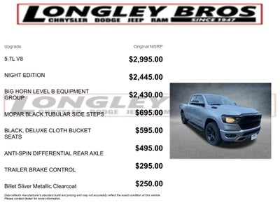 2022 RAM 1500 Big Horn/Lone Star