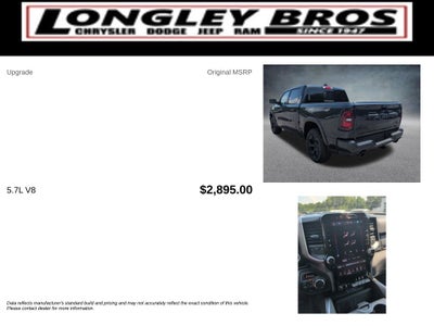 2026 RAM 1500 Big Horn/Lone Star