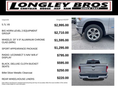 2022 RAM 1500 Big Horn/Lone Star