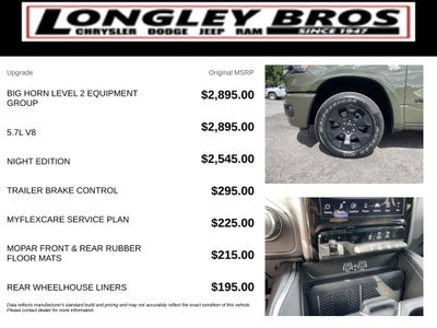 2026 RAM 1500 Big Horn/Lone Star