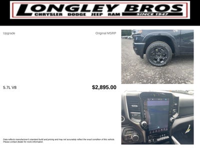 2026 RAM 1500 Big Horn/Lone Star