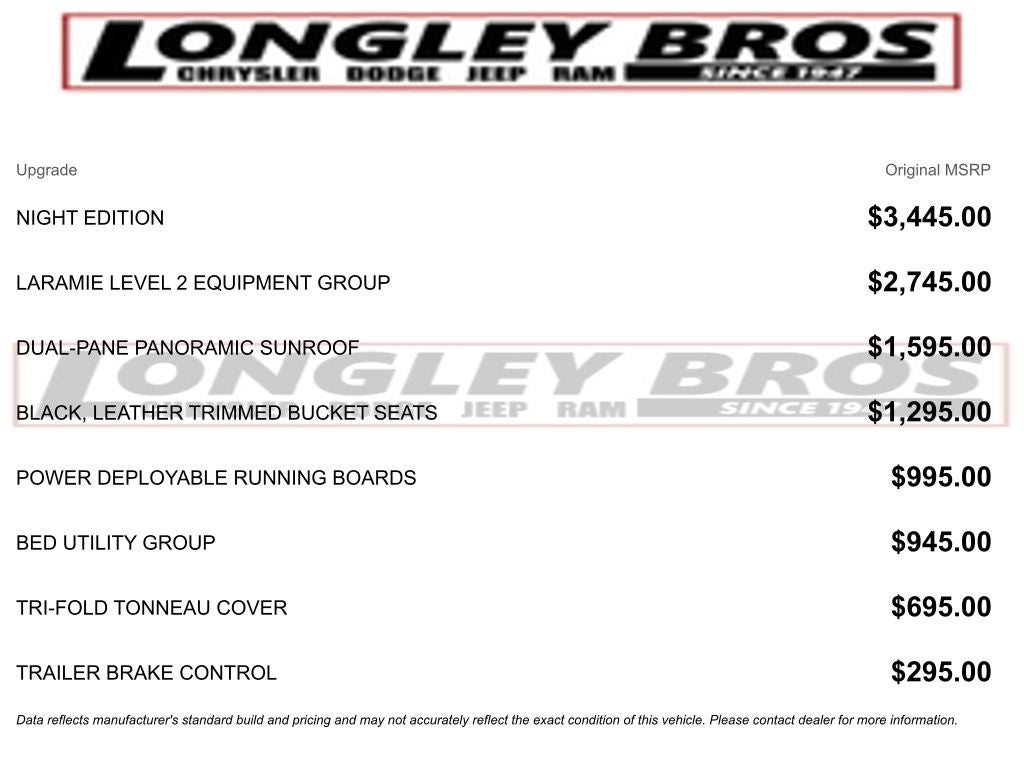 2025 RAM 1500 Laramie