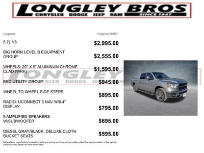 2022 RAM 1500 Big Horn/Lone Star