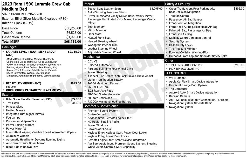 2023 RAM 1500 Laramie