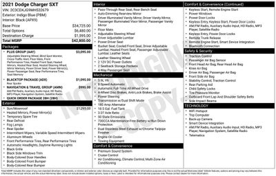 2021 Dodge Charger SXT