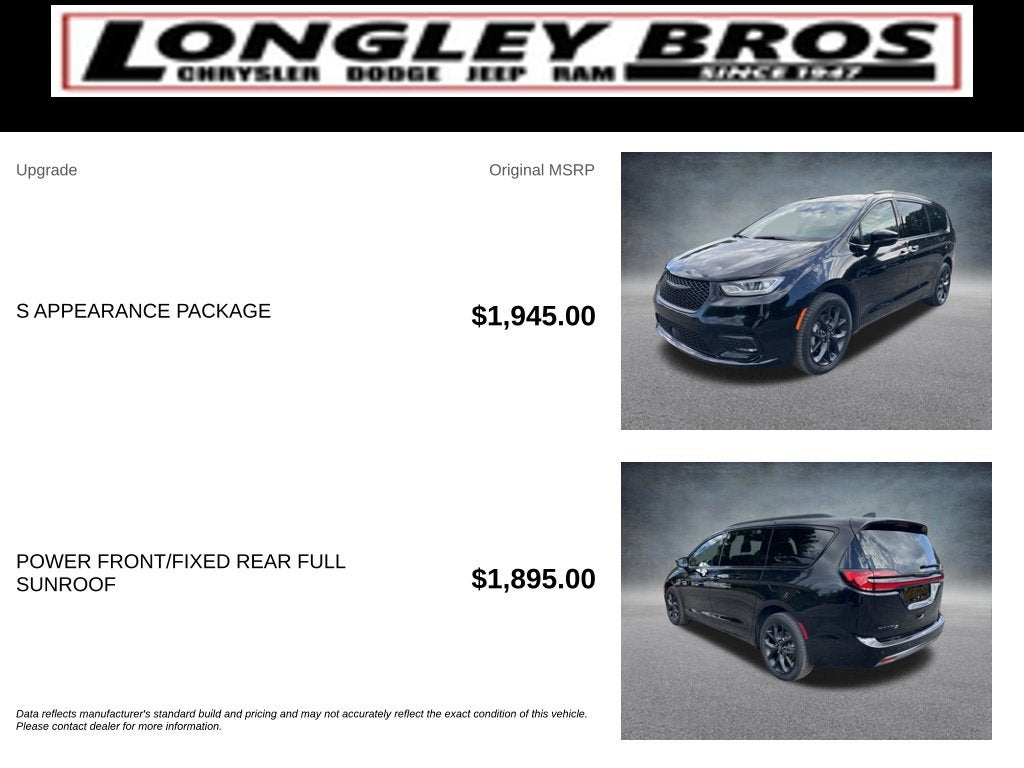2026 Chrysler Pacifica Select
