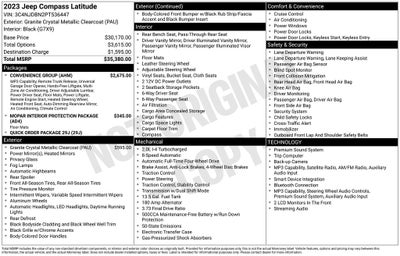 2023 Jeep Compass Latitude
