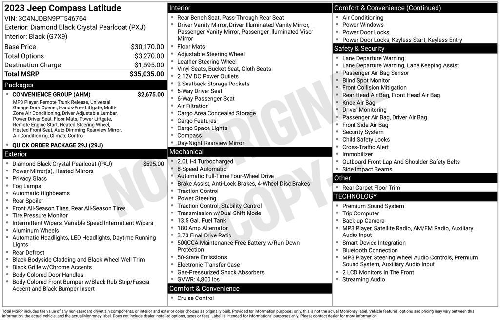 2023 Jeep Compass Latitude