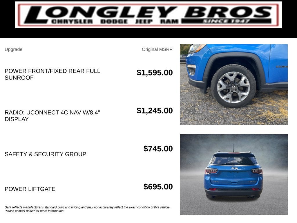 2019 Jeep Compass Limited