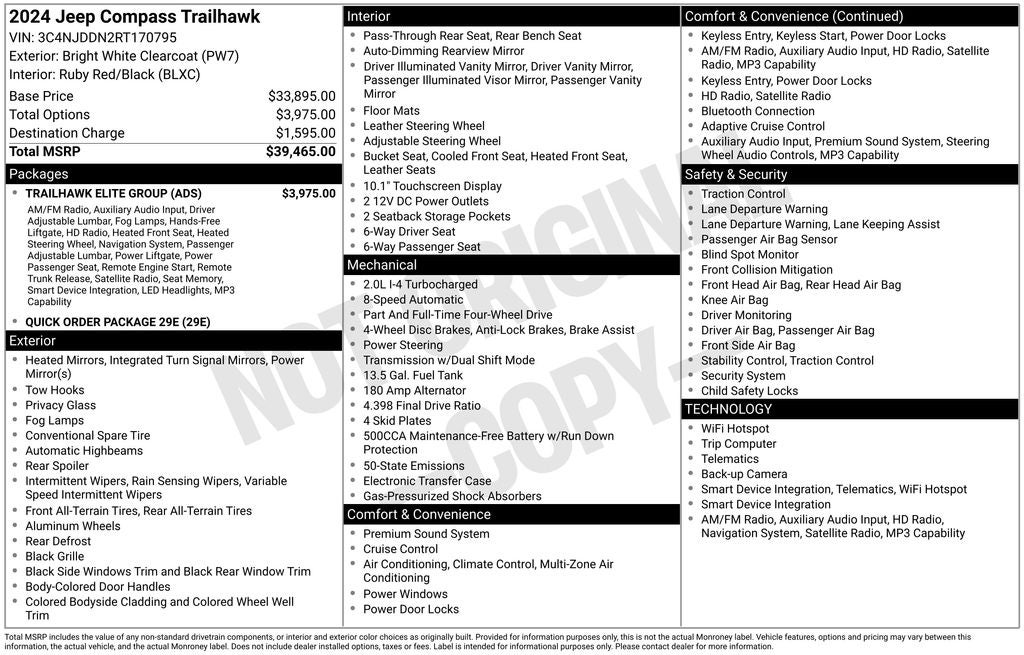 2024 Jeep Compass Trailhawk