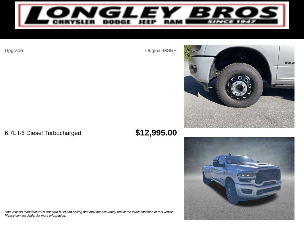 2026 RAM 3500 Laramie