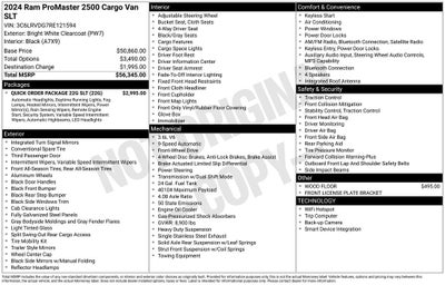 2024 RAM ProMaster 2500 High Roof
