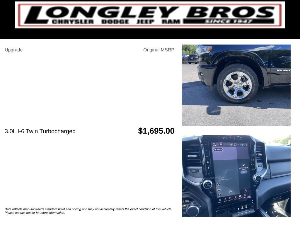 2026 RAM 1500 Big Horn/Lone Star