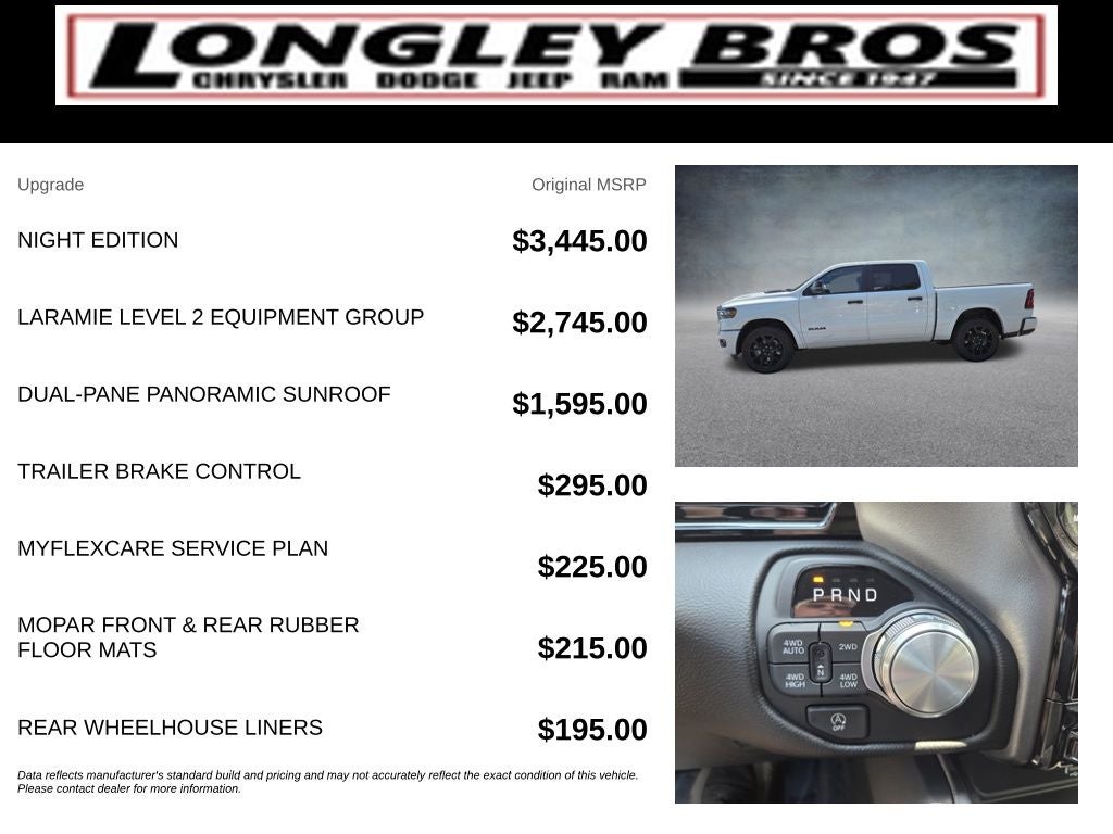 2026 RAM 1500 Laramie