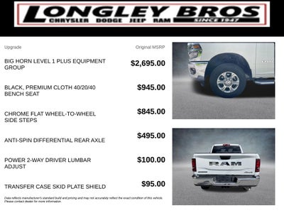 2025 RAM 2500 Big Horn