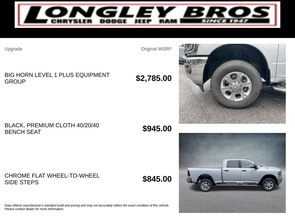 2026 RAM 2500 Big Horn