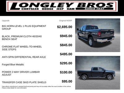 2025 RAM 2500 Big Horn