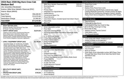 2024 RAM 2500 Big Horn