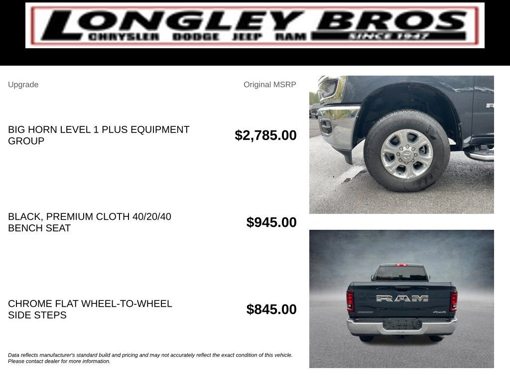 2026 RAM 2500 Big Horn