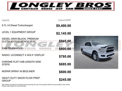 2021 RAM 2500 Big Horn