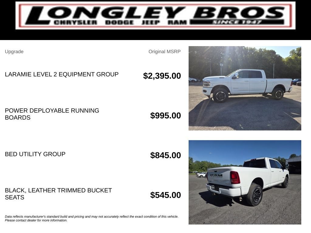 2025 RAM 2500 Laramie