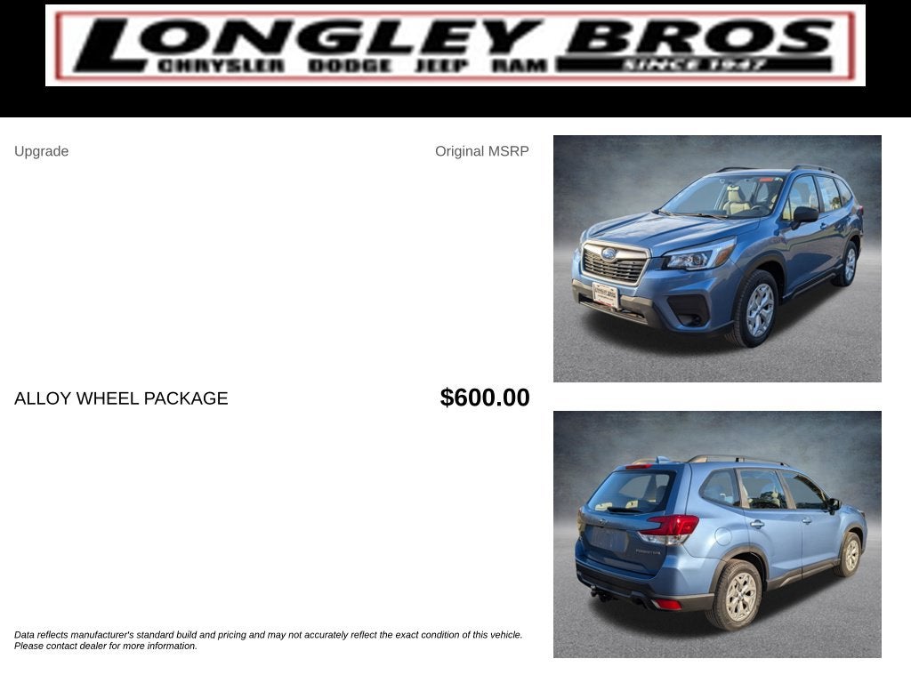 2019 Subaru Forester Base