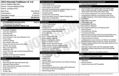 2024 Chevrolet TrailBlazer LS