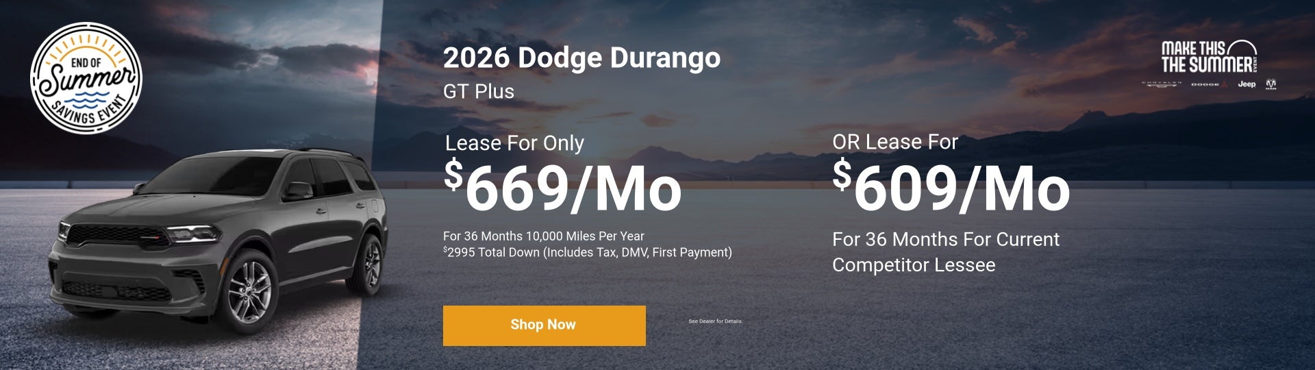 2026 DODGE DURANGO